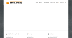 Desktop Screenshot of parekhwirecut.com